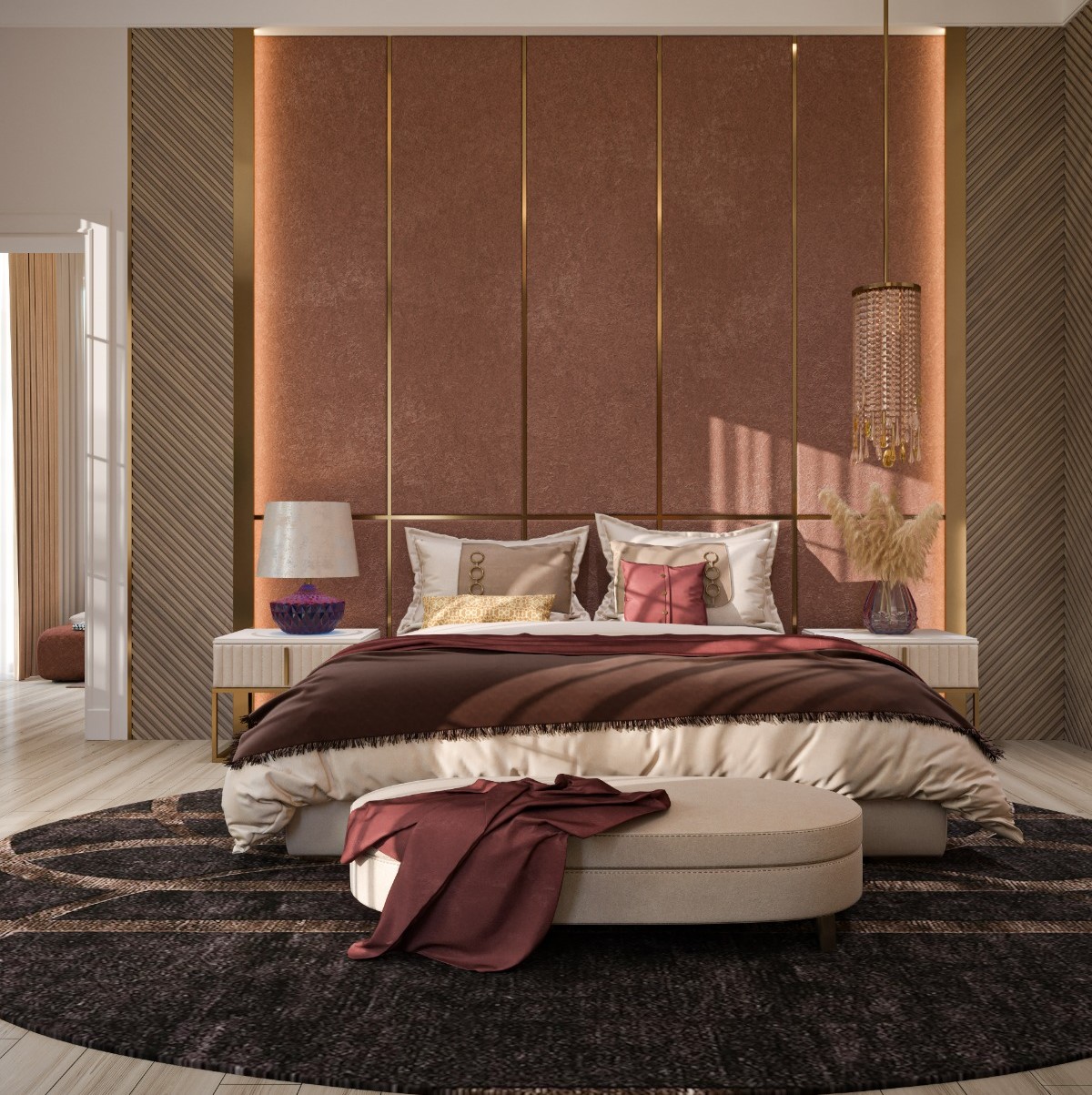 نموذج من اعمال شركة لمسات الجزيرة في تصميم الفنادق والمنتجعات