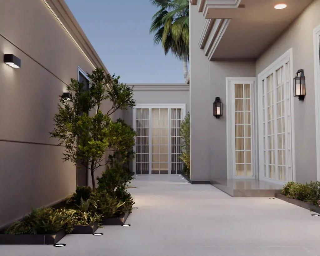 مشروع ترميم واجهة وملحق السطح - الرياض حي النفل