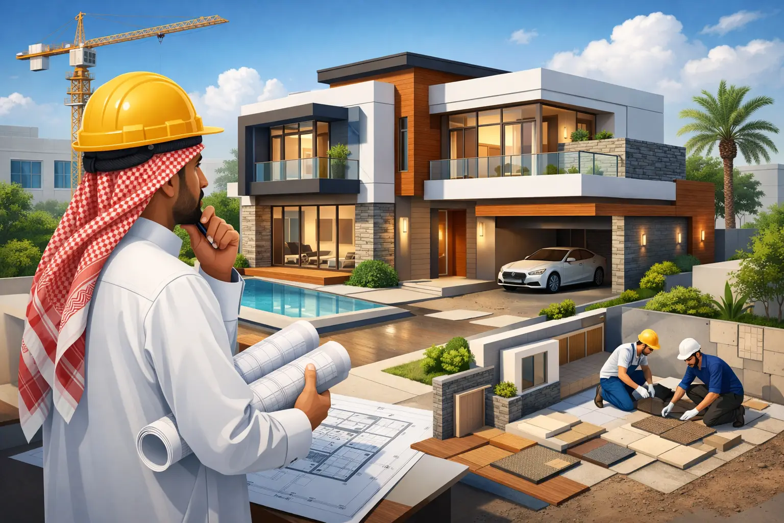 تصميم واجهات منازل حديثة بأفكار عملية