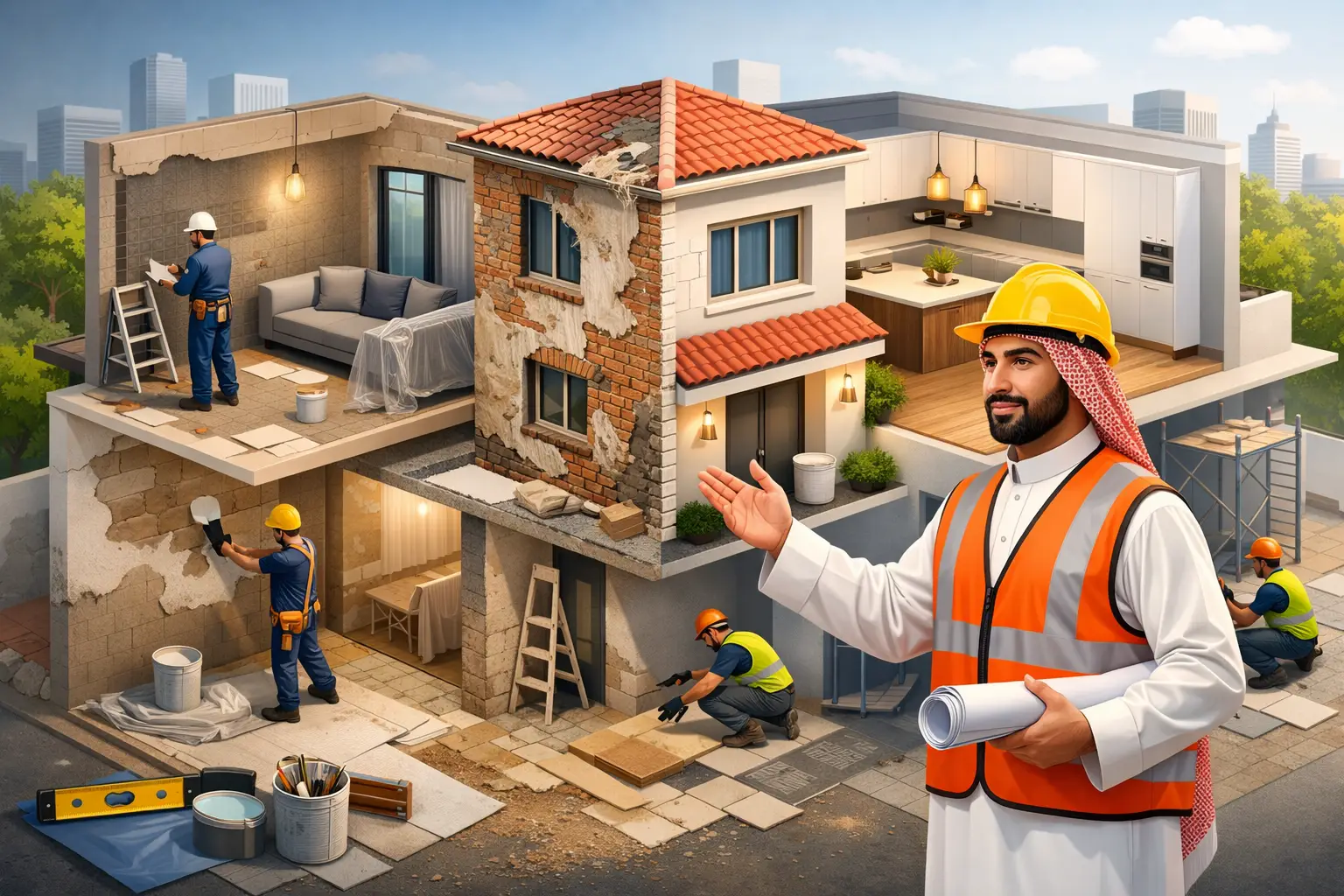 كيف تختار شركة ترميم بثقة وبدون أخطاء