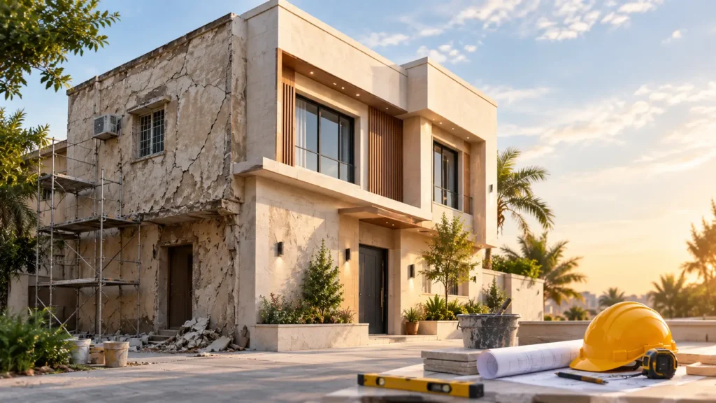 ترميم مباني الرياض