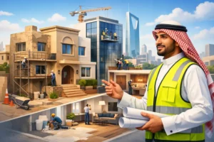 ترميم مباني الرياض: متى يبدأ وكيف ينجح؟