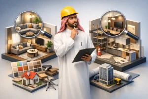 تقييم شركات التصميم الداخلي قبل التعاقد
