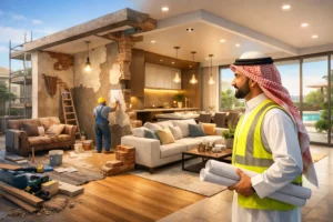 ترميم منازل باحتراف يرفع القيمة والراحة