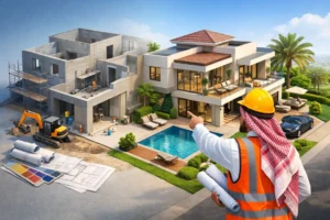 تشطيب فلل السعودية من المخطط إلى التسليم