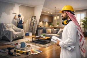 كيفية تجديد شقة بدون فوضى وبنتيجة احترافية