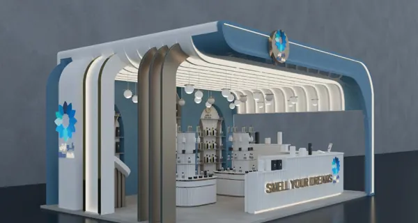 Blue Arch — Commercial Fit-out — Lamasat Al Jazeera interior design project in Riyadh, Saudi Arabia
