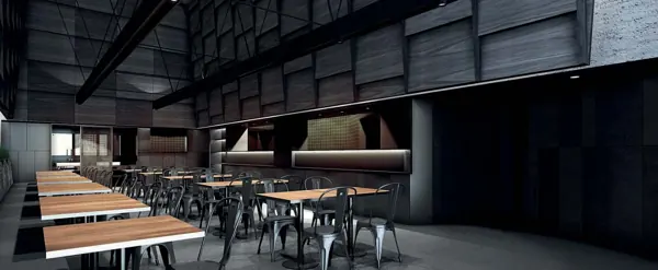 Flank Restaurant — Lamasat Al Jazeera interior design project in Riyadh, Saudi Arabia