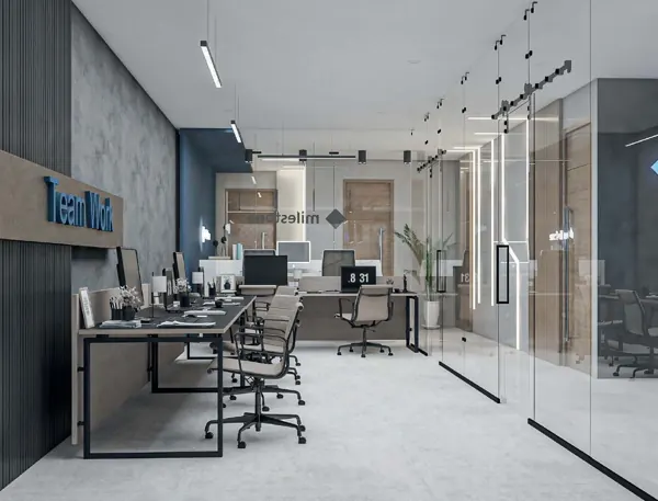 Milestone — Office Fit-out — Lamasat Al Jazeera interior design project in Riyadh, Saudi Arabia
