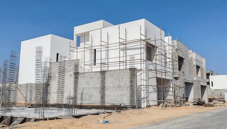 بناء منزل حديث في الرياض